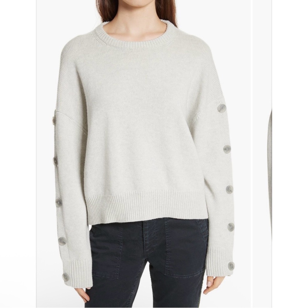 Nili Lotan Martina Wool and Cashmere Sweater